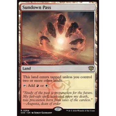 Sundown Pass - Sundown Pass - [SOS][NM] [Foil]