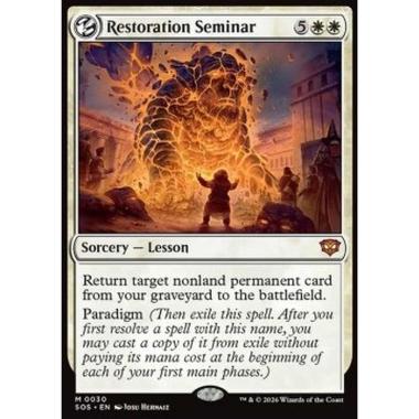 Restoration Seminar - Restoration Seminar - [SOS][NM] [Foil]