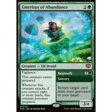 Emeritus of Abundance // Regrowth - Emeritus of Abundance // Regrowth - [SOS][NM] [Foil]