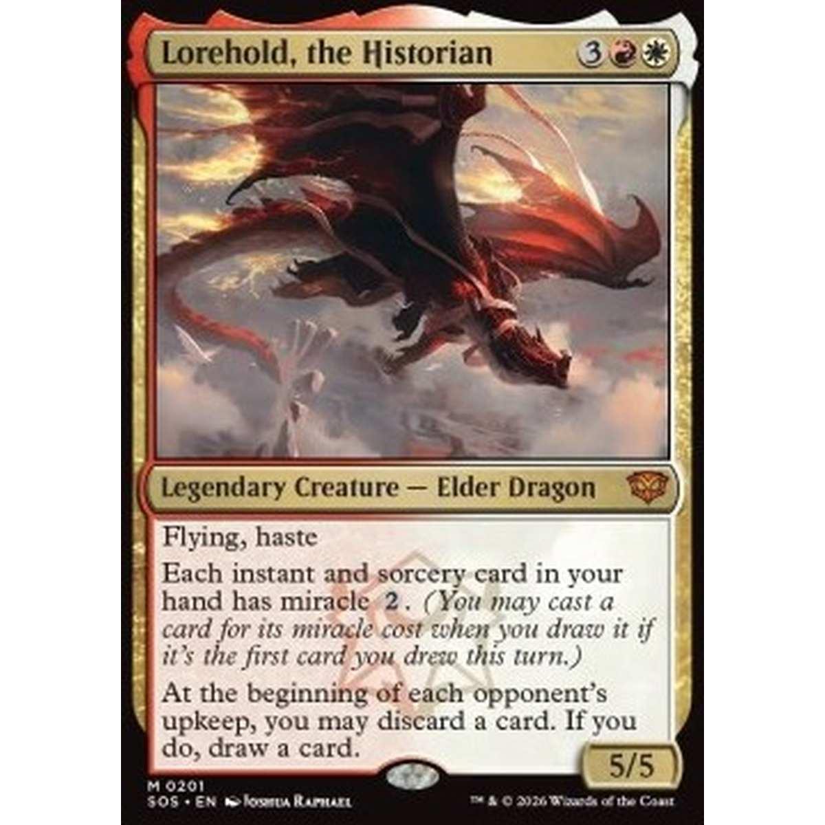 Lorehold, the Historian - Lorehold, the Historian - [SOS][NM] [Foil]