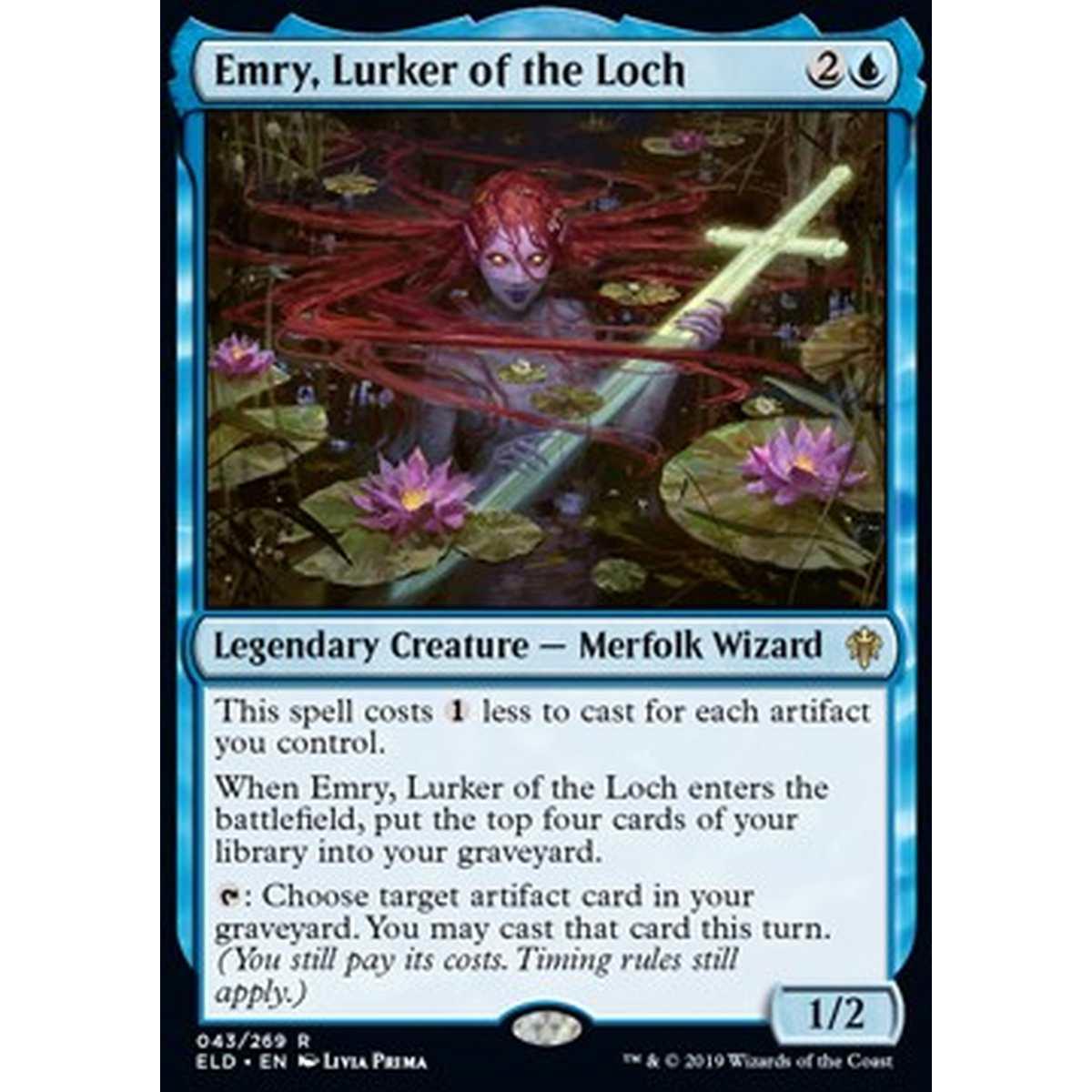 Emry, Lurker of the Loch - Emry, Nascosta nel Loch - [ELD][EX]