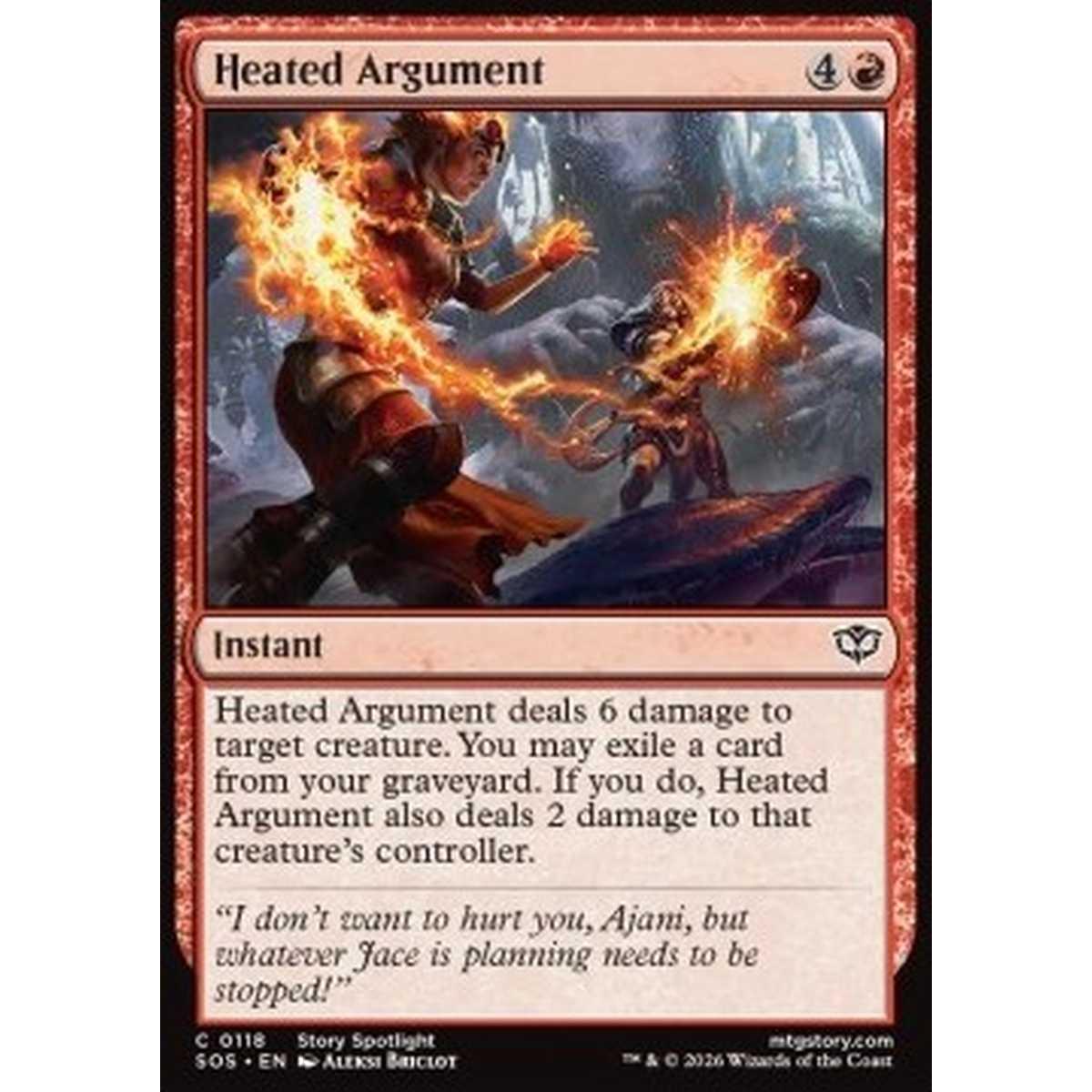 Heated Argument - Heated Argument - [SOS][NM] [Foil]