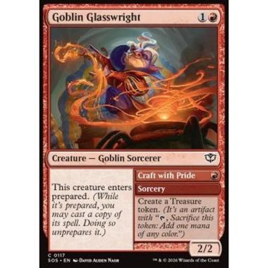 Goblin Glasswright // Craft with Pride - Goblin Glasswright // Craft with Pride - [SOS][NM] [Foil]