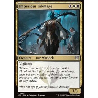 Imperious Inkmage - Imperious Inkmage - [SOS][NM] [Foil]