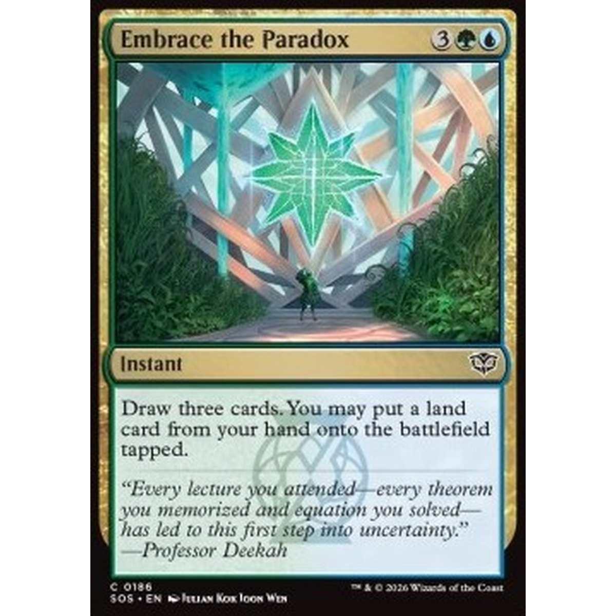 Embrace the Paradox - Embrace the Paradox - [SOS][NM] [Foil]