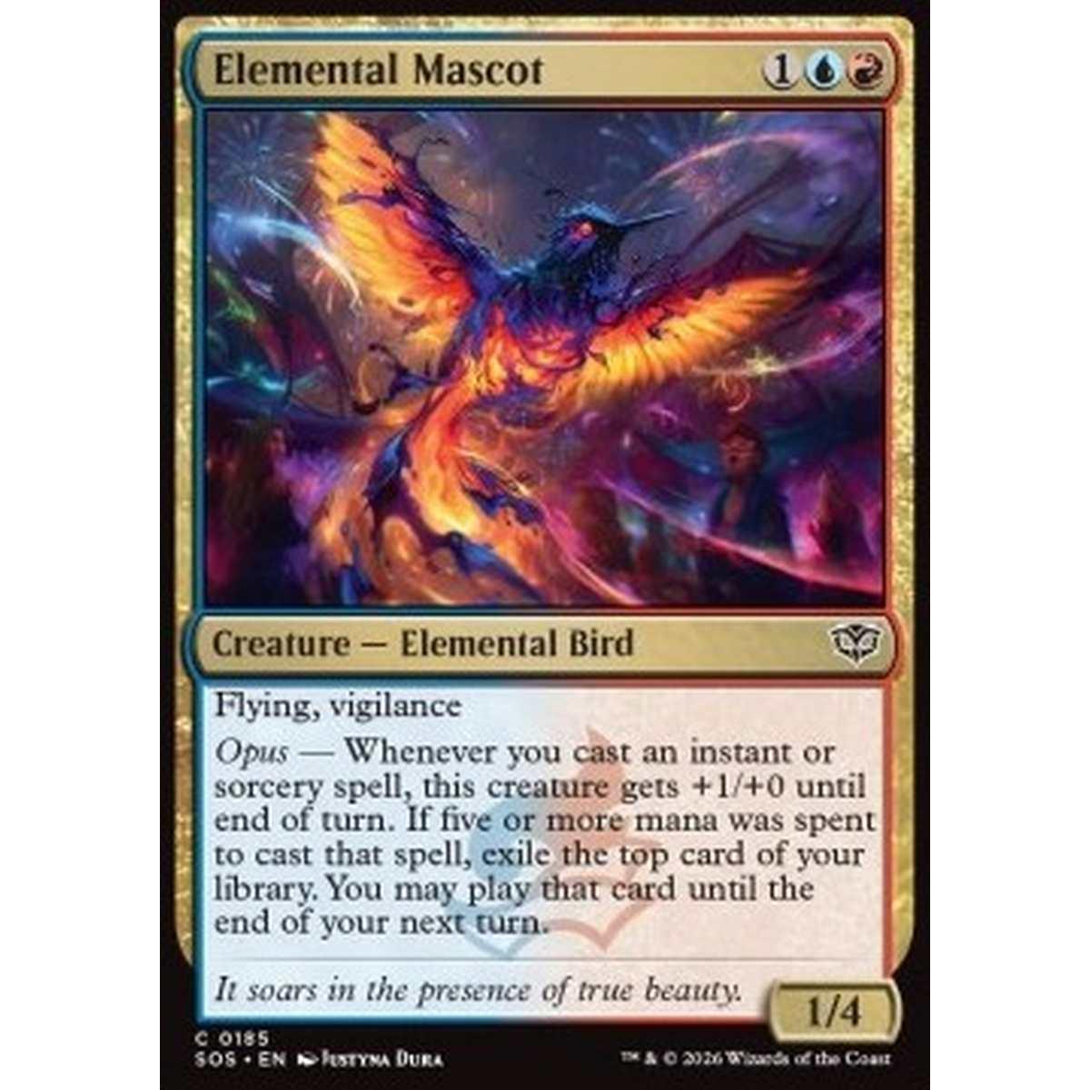 Elemental Mascot - Elemental Mascot - [SOS][NM] [Foil]