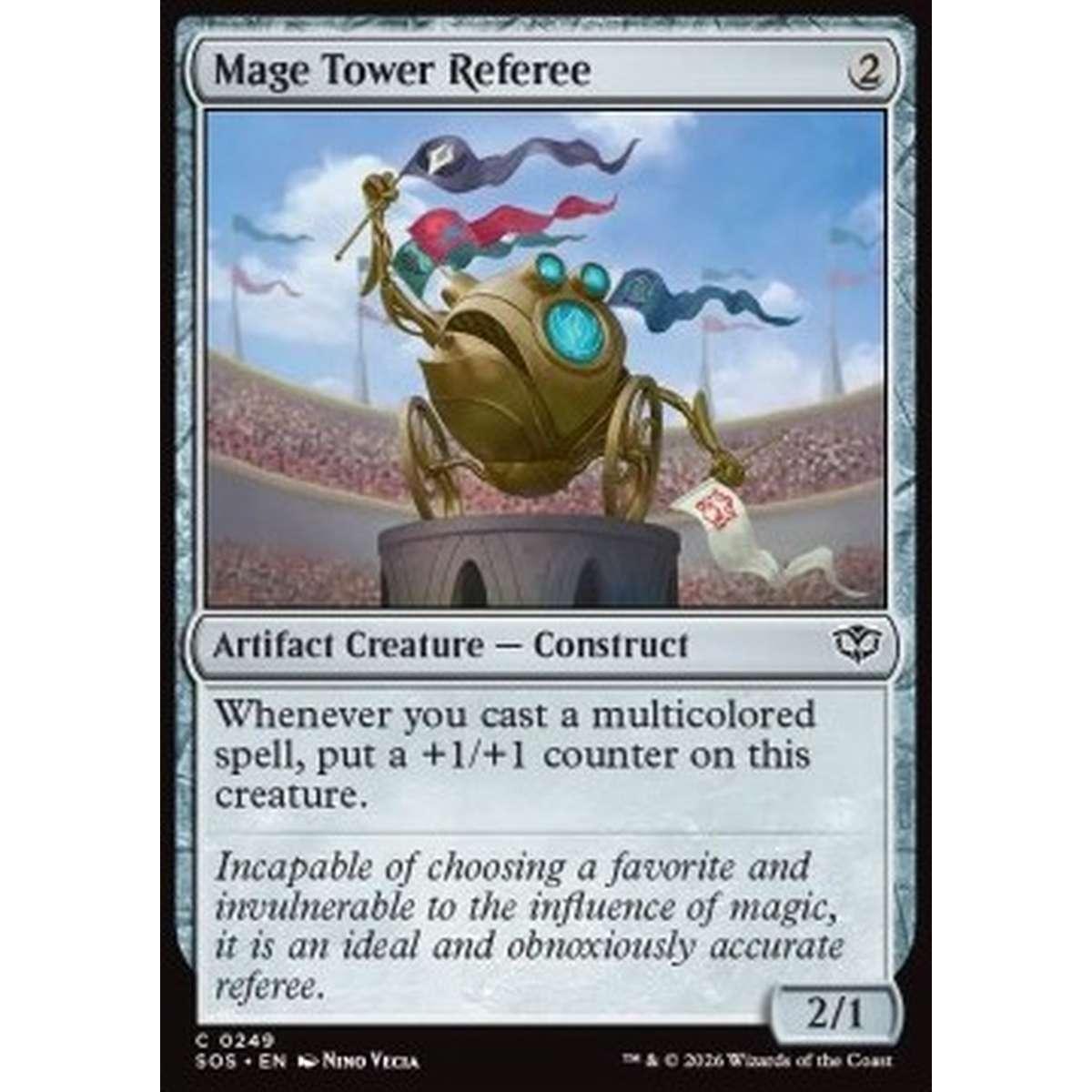 Mage Tower Referee - Mage Tower Referee - [SOS][NM] [Foil]
