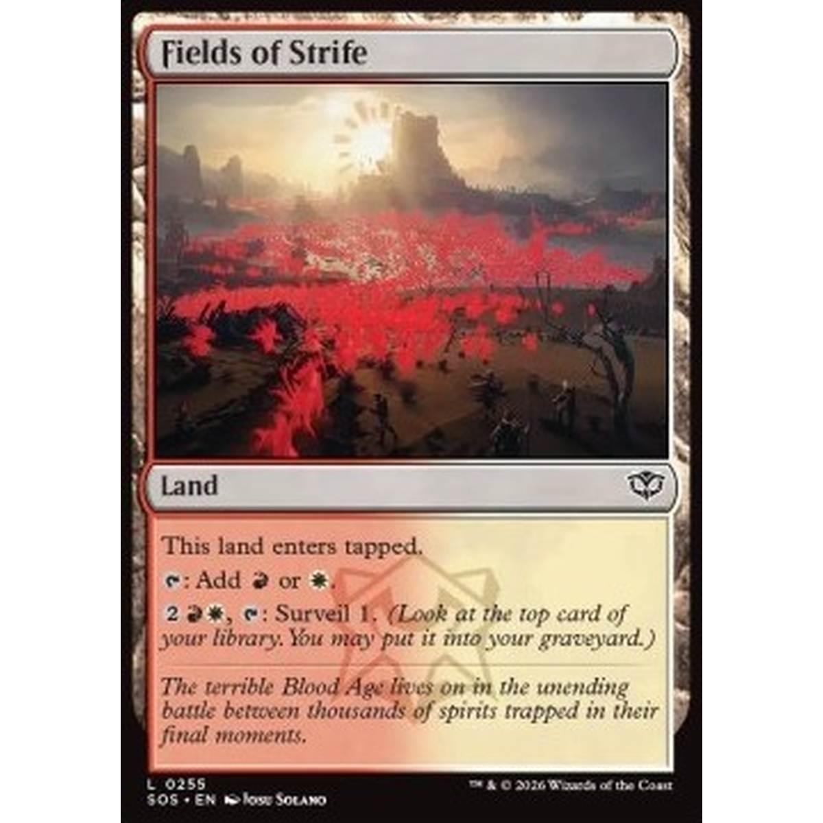 Fields of Strife - Fields of Strife - [SOS][NM] [Foil]