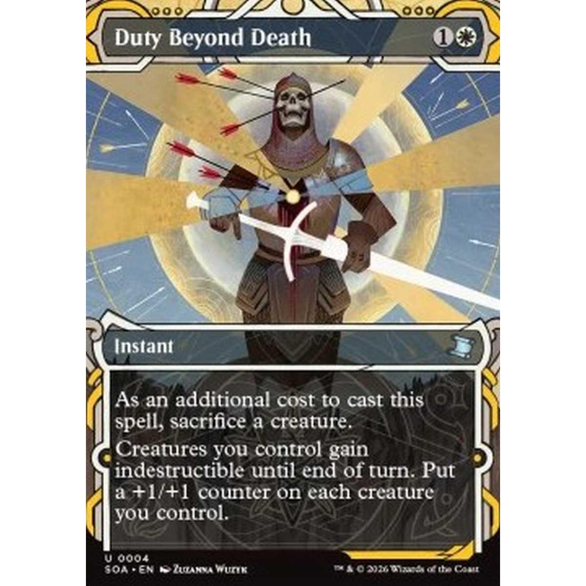 Duty Beyond Death (V.1) - Duty Beyond Death (V.1) - [SOA][NM] [Foil]