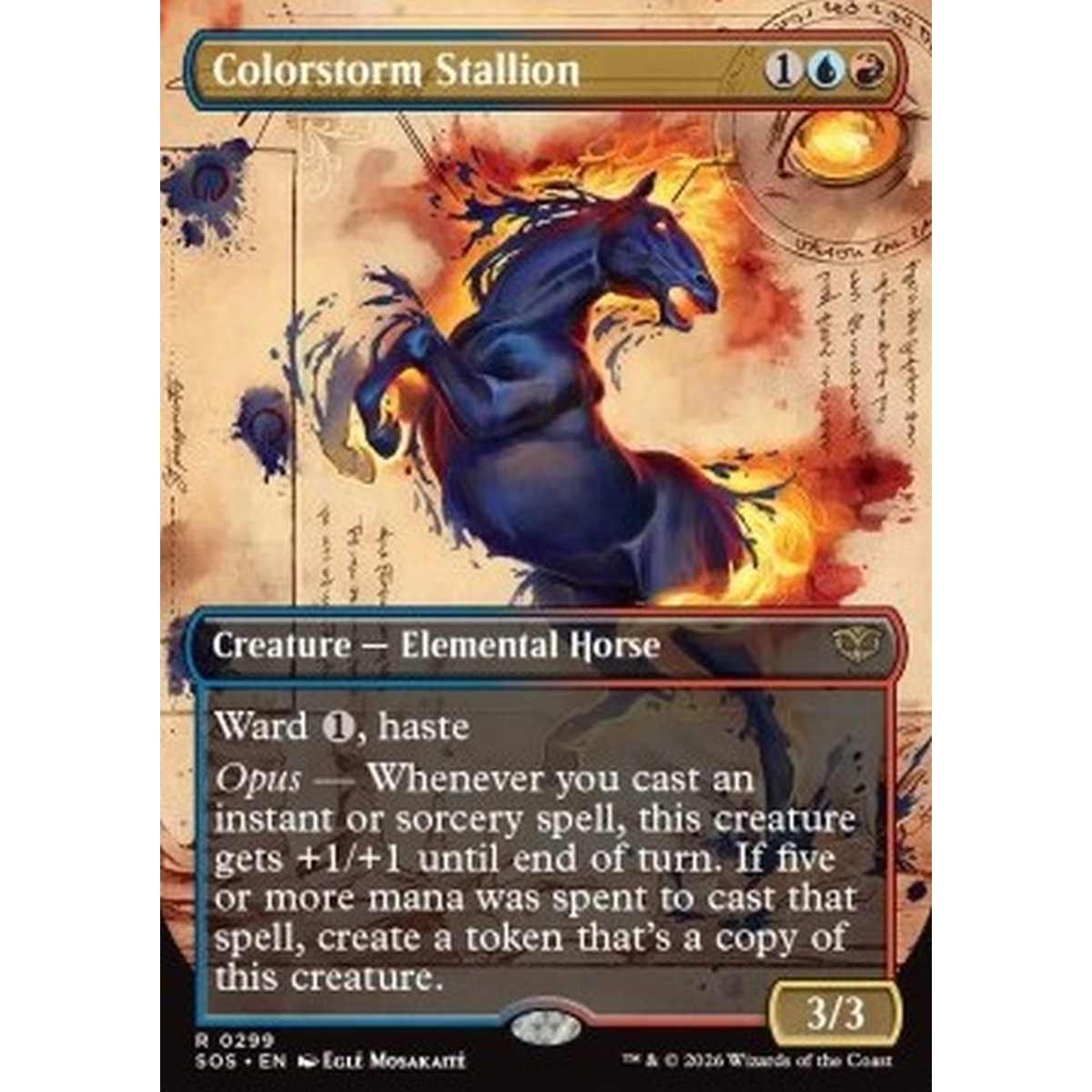 Colorstorm Stallion - Colorstorm Stallion - [XSOS][NM] [Foil]