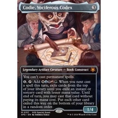 Codie, Vociferous Codex - Codie, Vociferous Codex - [SPG][NM]