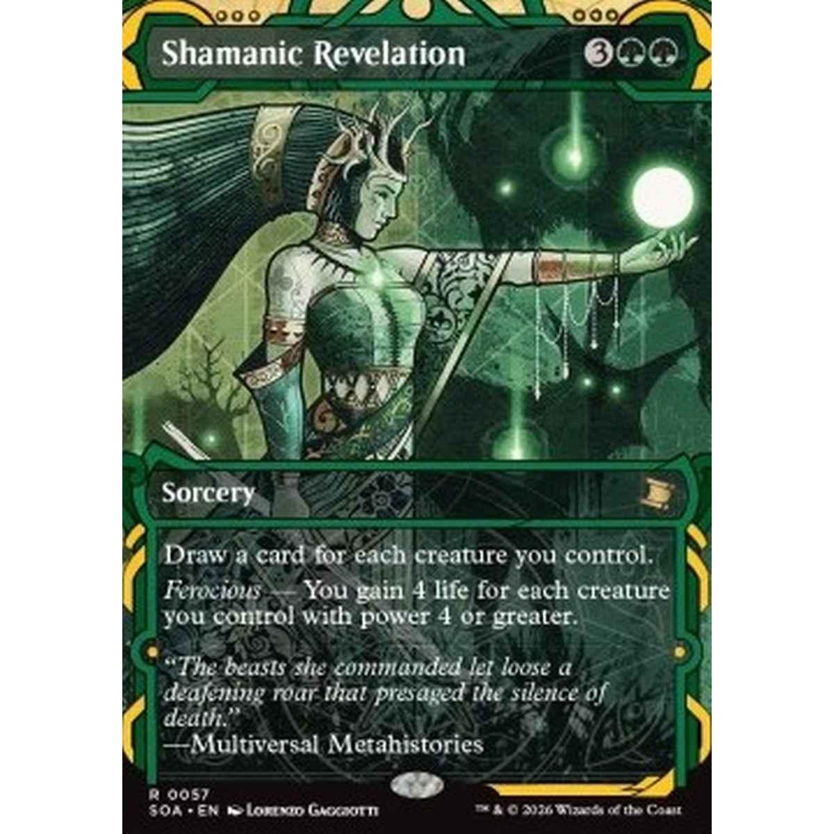 Shamanic Revelation (V.1) - Shamanic Revelation (V.1) - [SOA][NM] [Foil]