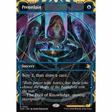 Preordain (V.1) - Preordain (V.1) - [SOA][NM] [Foil]