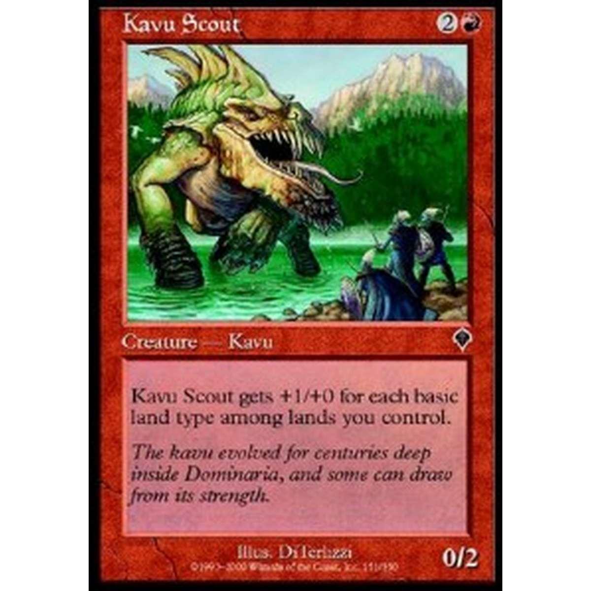 Kavu Scout - Scout Kavu - [INV] [EX]