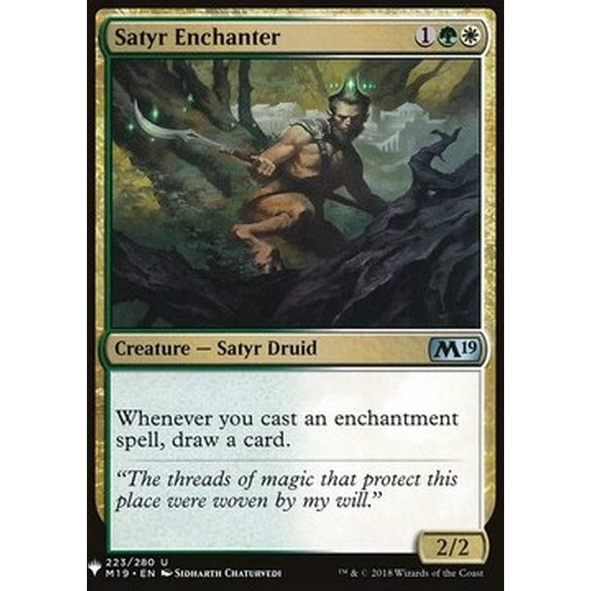 Satyr Enchanter - Satyr Enchanter - [MYS][NM]