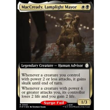 MacCready, Lamplight Mayor (V.3) - MacCready, Lamplight Mayor (V.3) - [XPIP][NM] [Foil]