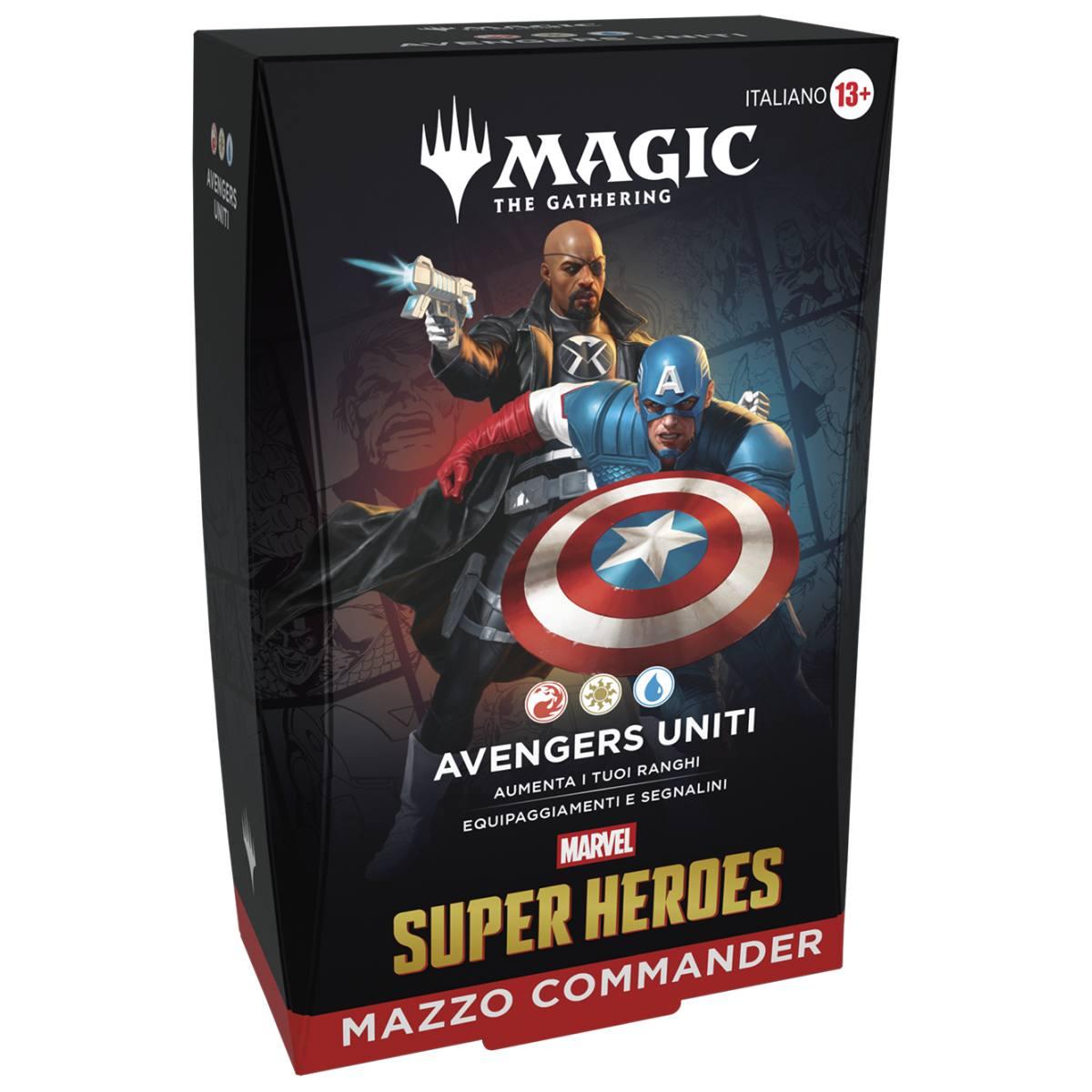 Marvel Super Heroes - Mazzo Commander Avengers Assemble / Avengers Uniti ITA