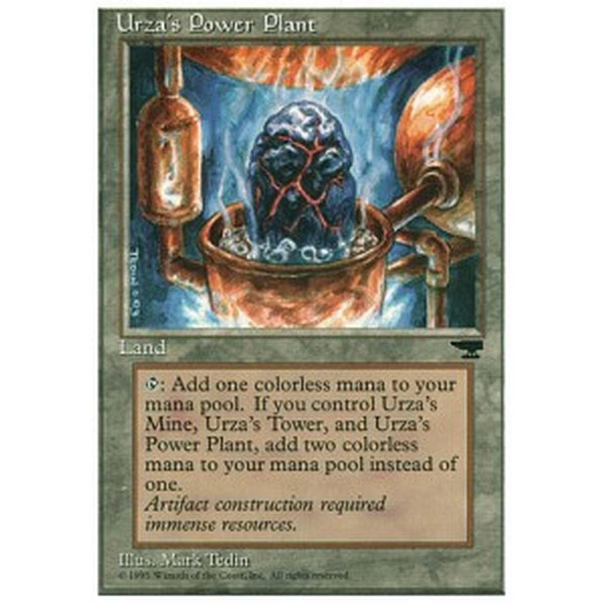 Urza's Power Plant (V.1) - Urza's Power Plant (V.1) - [CHR][EX]