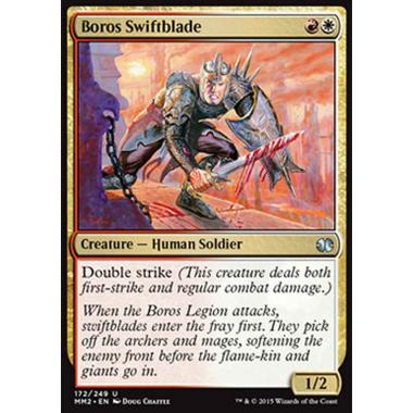 Boros Swiftblade - Boros Swiftblade - [MM2][EX] [Foil]