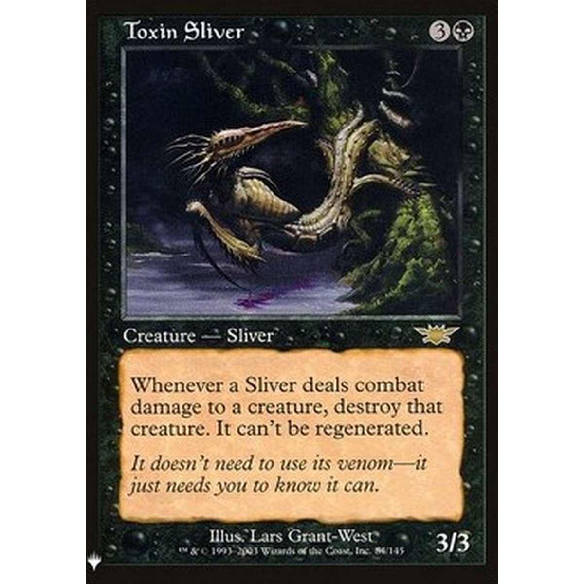 Toxin Sliver - Toxin Sliver - [MYS][NM]
