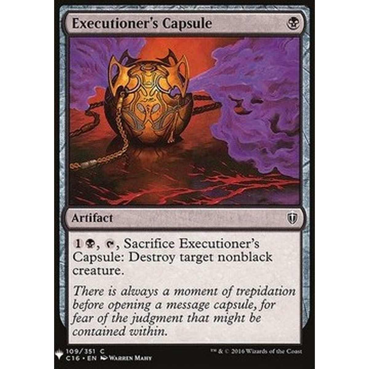 Executioner's Capsule - Executioner's Capsule - [MYS][NM]