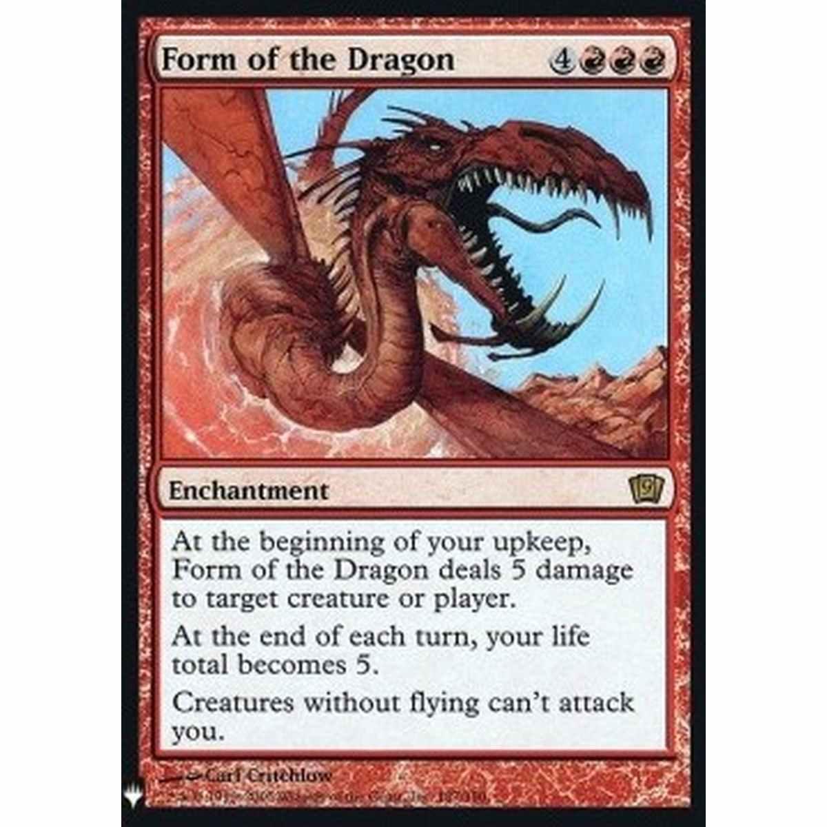 Form of the Dragon - Form of the Dragon - [MYS][NM] [Foil]