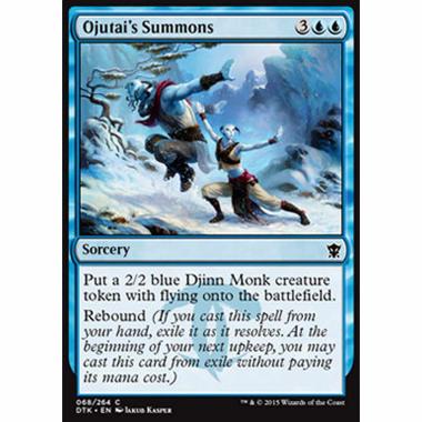 Ojutai's Summons - Evocazioni di Ojutai - [DTK] [NM]