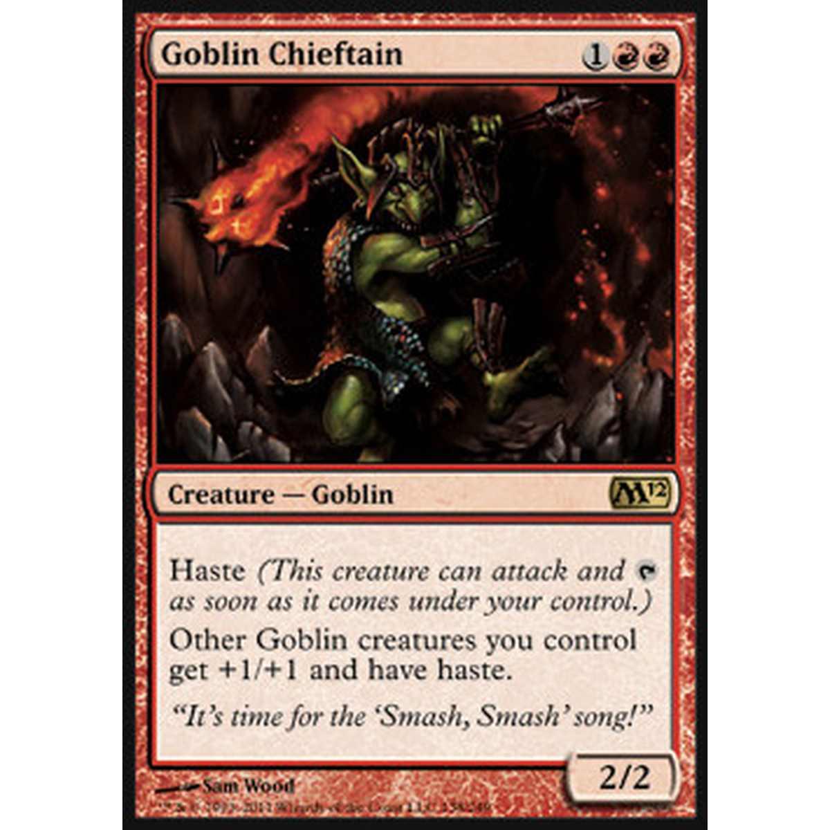 Goblin Chieftain - Capitano Goblin - [M12][GD]