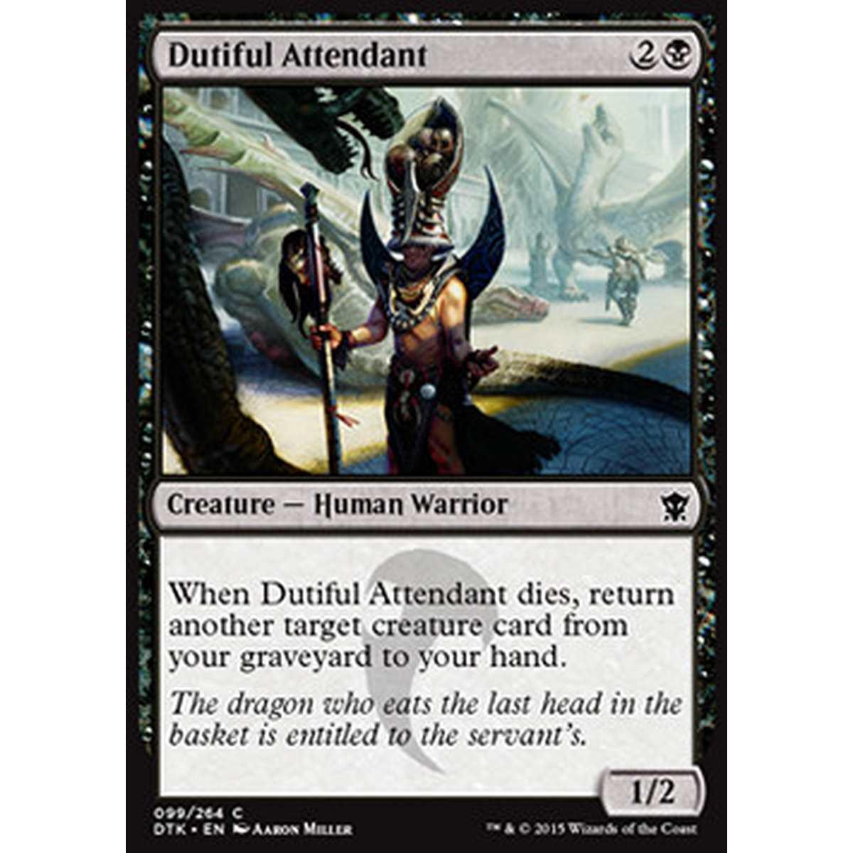 Dutiful Attendant - Servitore Diligente - [DTK] [NM]